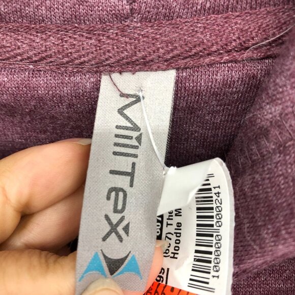 NWT Alaska MillTex Bear Mountain Graphic Maroon The Greatland Hoodie size M - Picture 10 of 14
